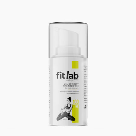 FitLab Żel do Skóry Naczynkowej 100 ml - redukujący "pajączki" żel uszczelniający naczynka