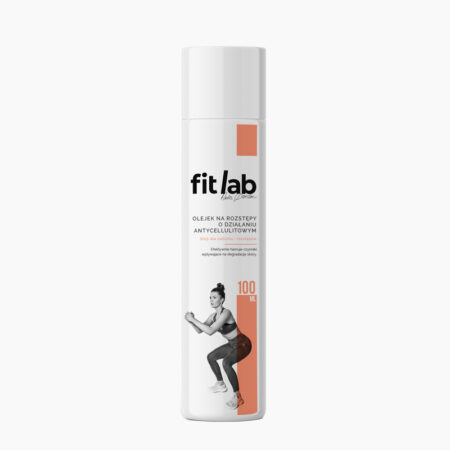 FitLab Olejek Na Rozstępy o Działaniu Antycellulitowym 100 ml - rozjaśniający olejek redukujący rozstępy
